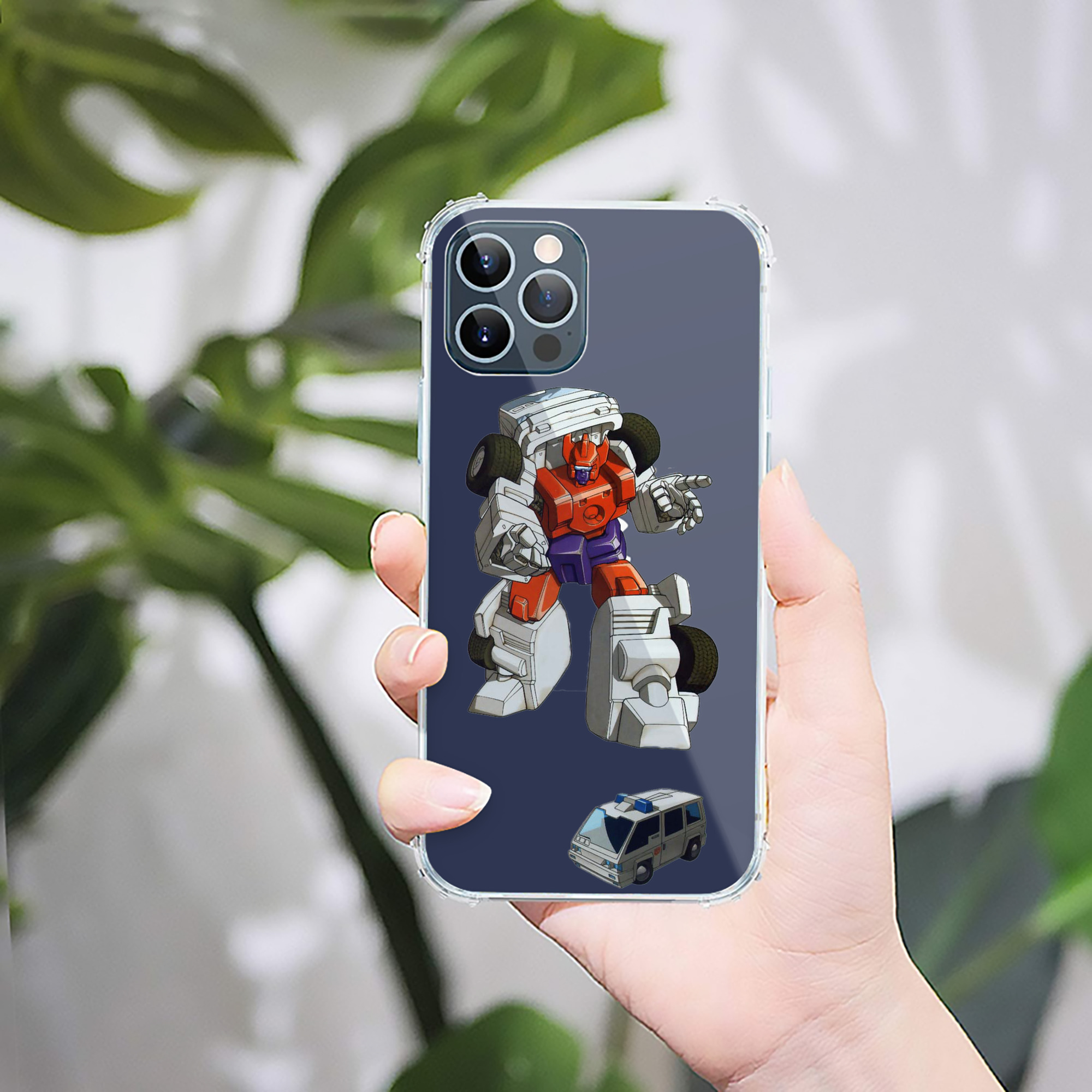 （画像用）  【iPhone 12シリーズ対応】透明スマホケース（クリアソフトケース）